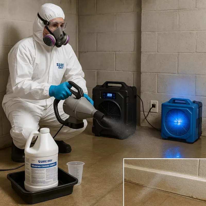 Sanitization and Odor Removal process in Harper, KS